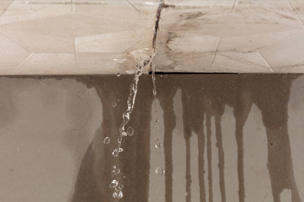 Professional Flood Damage Cleanup technician working in Stottville, NY